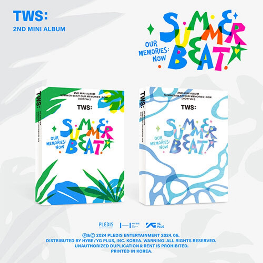 ОФИЦИАЛЬНЫЙ K-pop альбом TWS SUMMER BEAT (OUR ver.)
