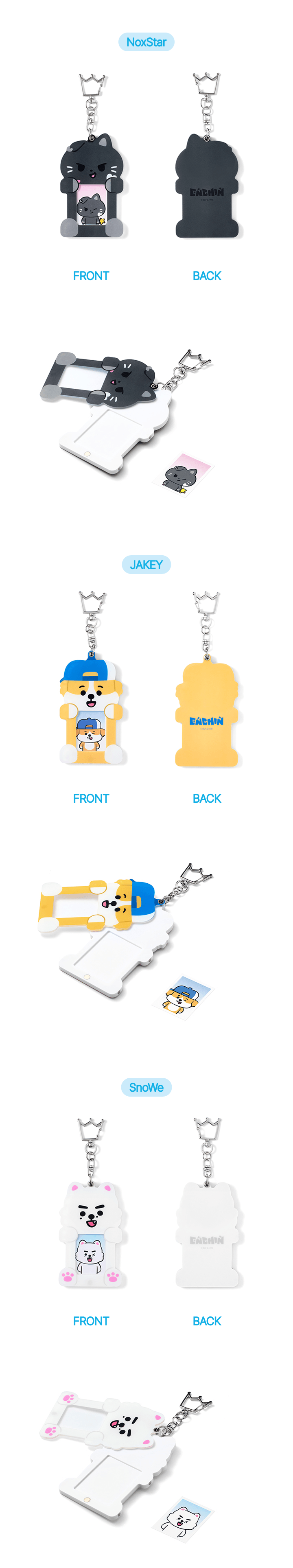 ОФИЦИАЛЬНЫЙ K-pop мерч ENHYPEN MINI PHOTO HOLDER