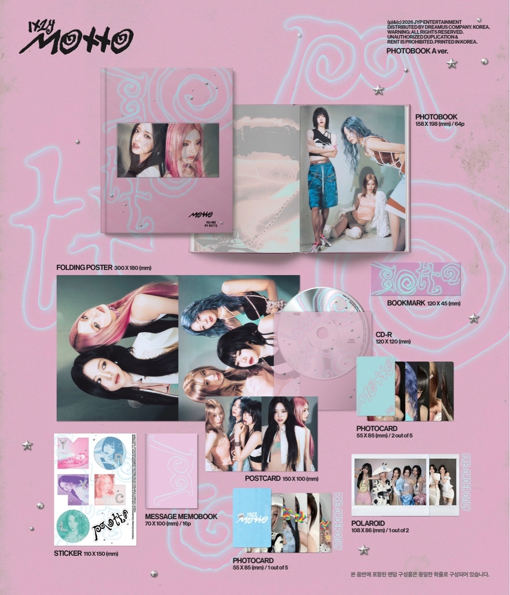 ОФИЦИАЛЬНЫЙ альбом ITZY MOTTO (PHOTOBOOK Ver.)