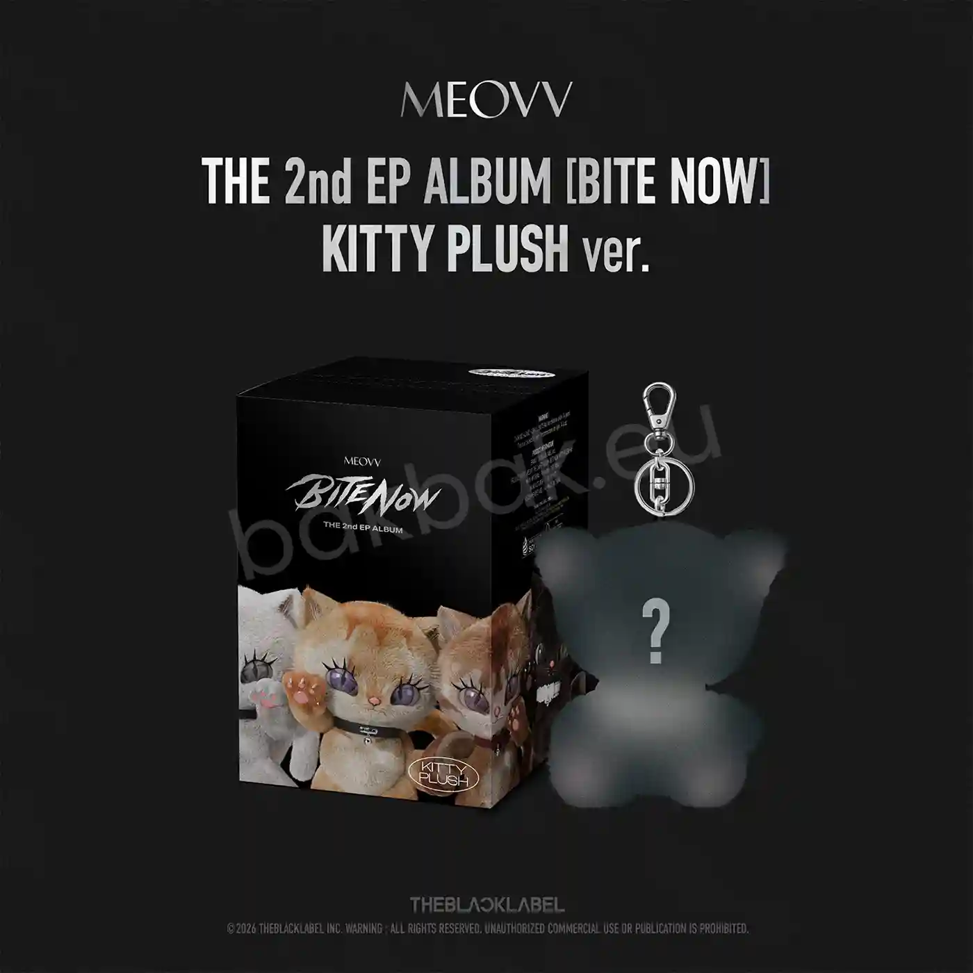 ОФИЦИАЛЬНЫЙ K-pop альбом MEOVV BITE NOW (KITTY PLUSH ver.)