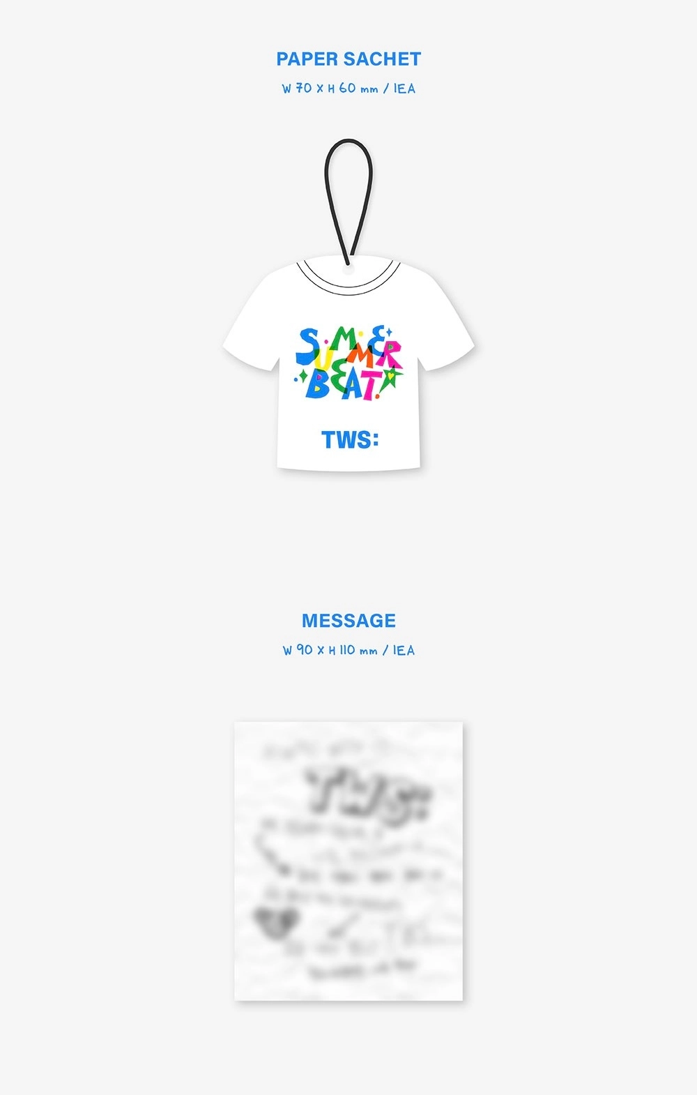 ОФИЦИАЛЬНЫЙ K-pop альбом TWS SUMMER BEAT (NOW ver.)