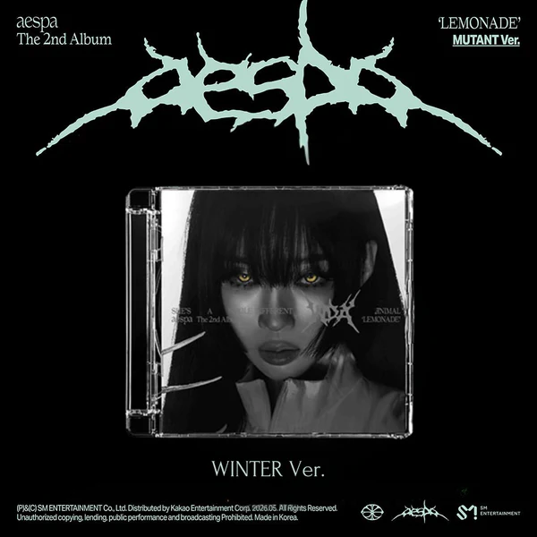 ОФИЦИАЛЬНЫЙ K-pop альбом AESPA LEMONADE (MUTANT Ver.)