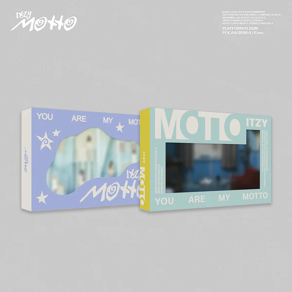 ОФИЦИАЛЬНЫЙ альбом ITZY MOTTO (POCAALBUM Ver.)
