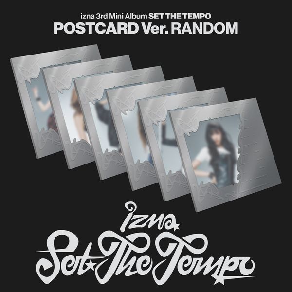 ОФИЦИАЛЬНЫЙ K-pop альбом IZNA SET THE TEMPO (POSTCARD ver.)