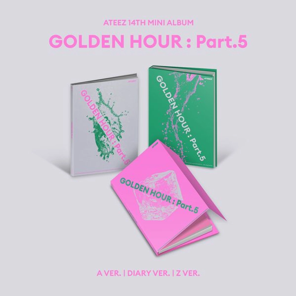 ATEEZ GOLDEN HOUR : PART.5 Альбом | SET Ver. Официальный K-pop альбом