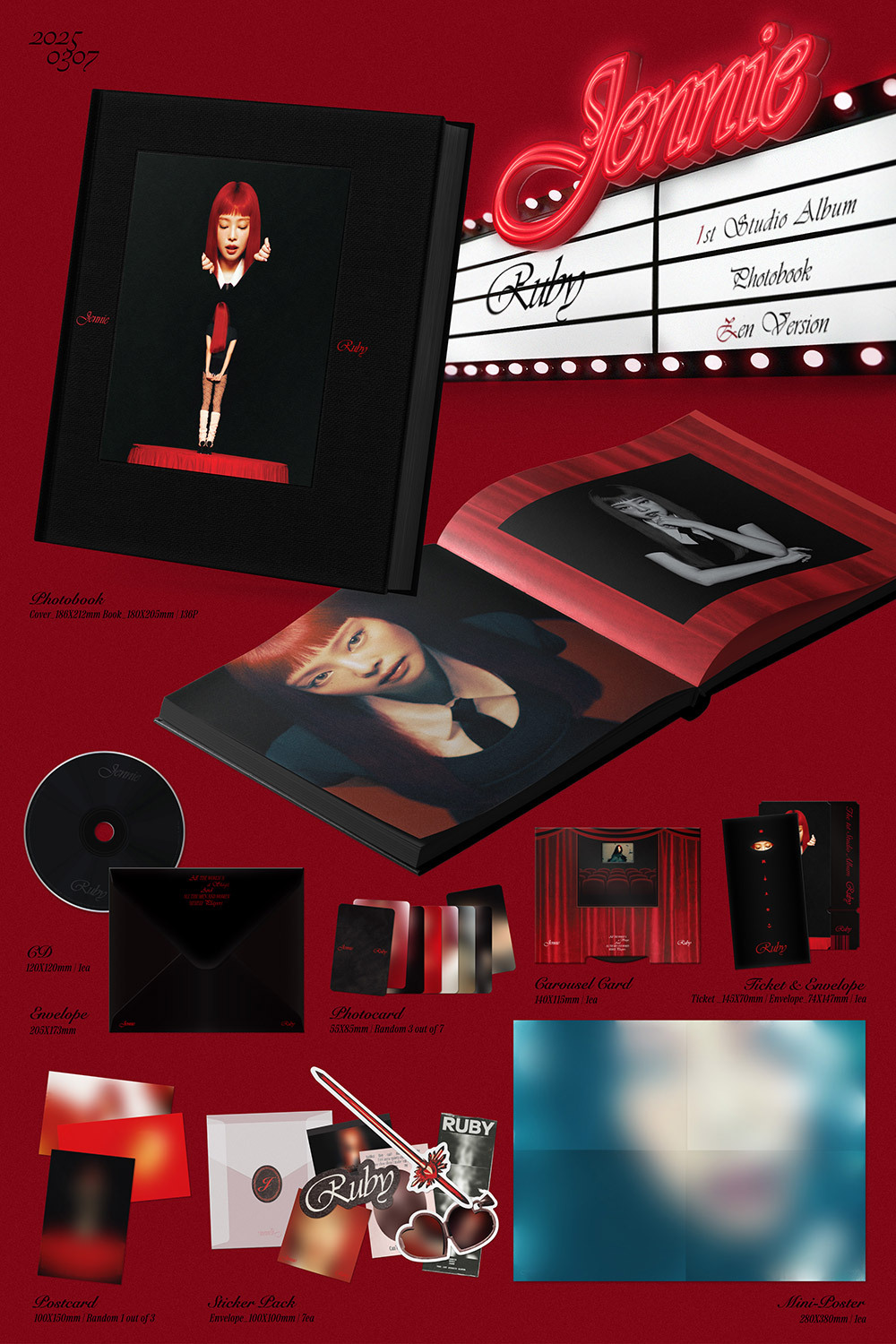ОФИЦИАЛЬНЫЙ K-pop альбом  JENNIE RUBY (PHOTOBOOK VER.)