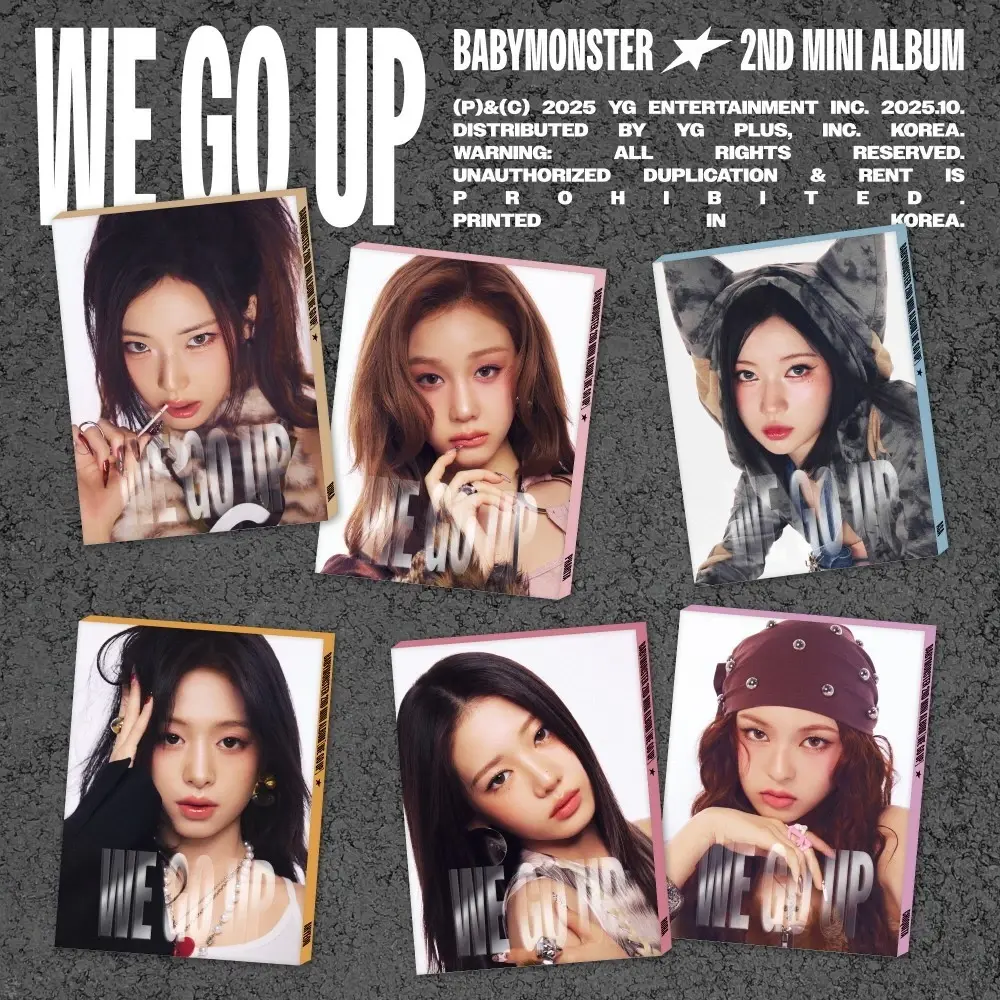 BABYMONSTER WE GO UP Альбом | PATTERN Ver Официальный K-pop альбом