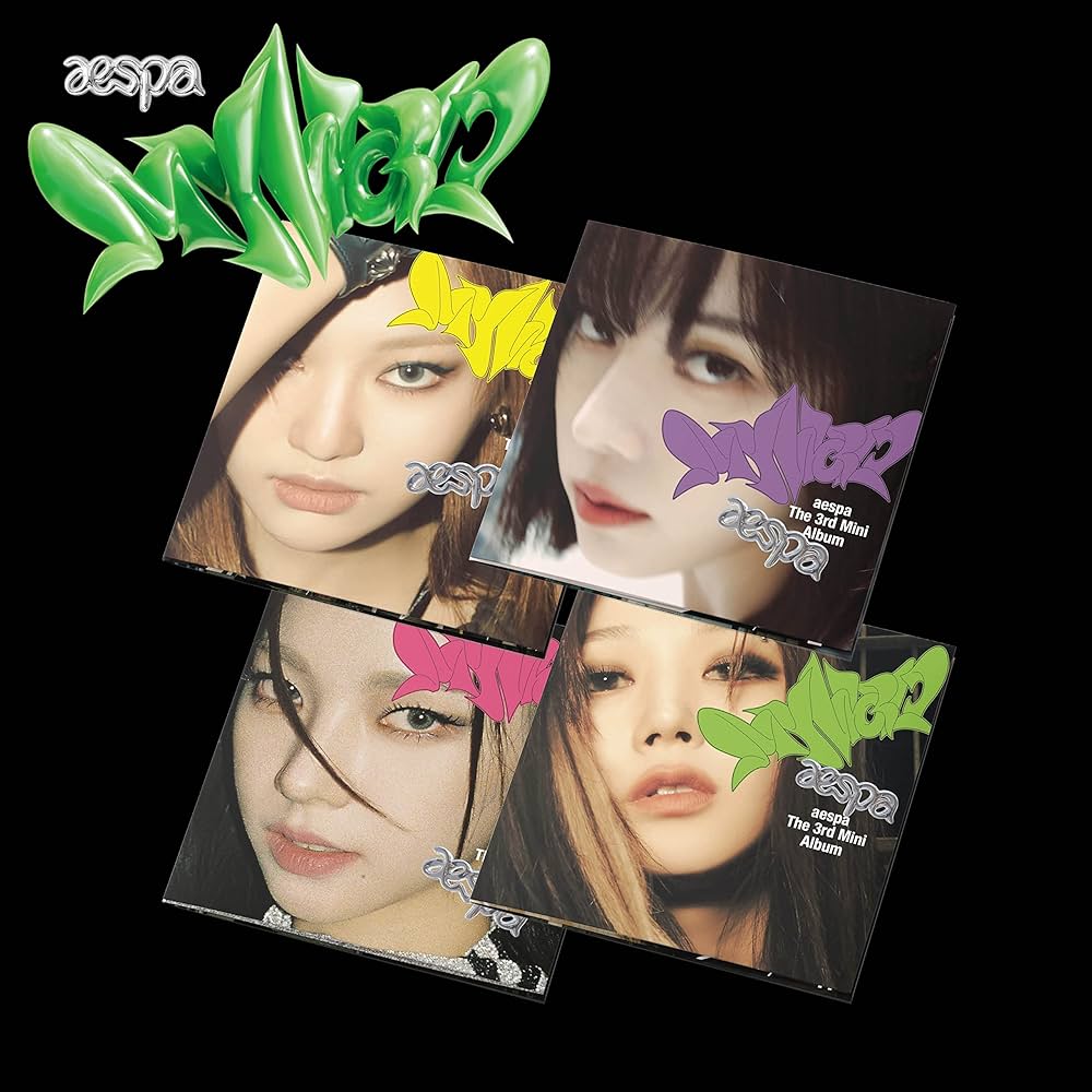 ОФИЦИАЛЬНЫЙ K-pop альбом AESPA MY WORLD (POSTER ver.)