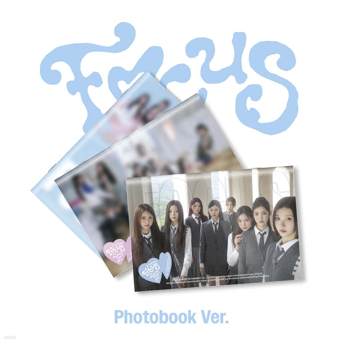 HEARTS2HEARTS FOCUS Альбом | PHOTOBOOK Ver Официальный K-pop альбом