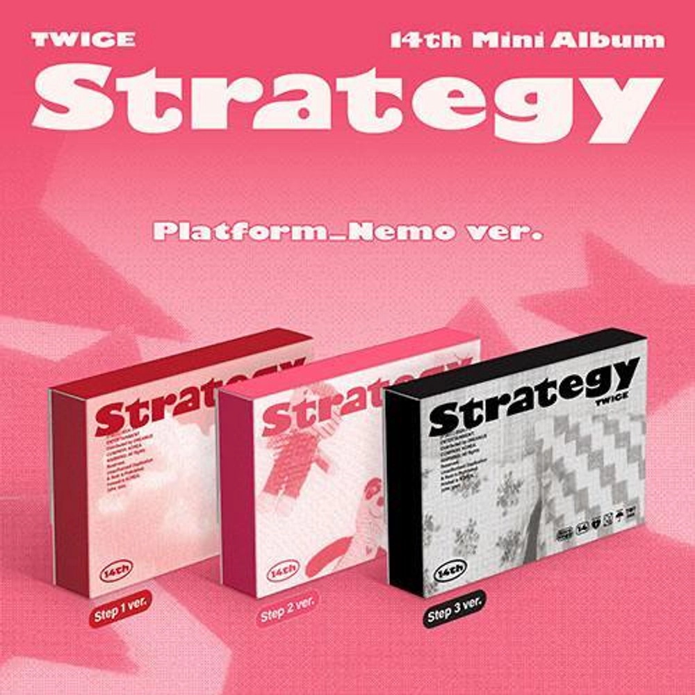TWICE STRATEGY Альбом | PLATFORM NEMO Ver Официальный K-pop альбом