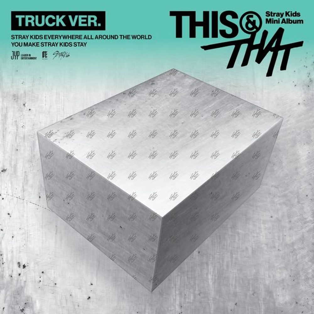 ОФИЦИАЛЬНЫЙ K-pop альбом STRAY KIDS THIS & THAT (TRUCK Ver.)