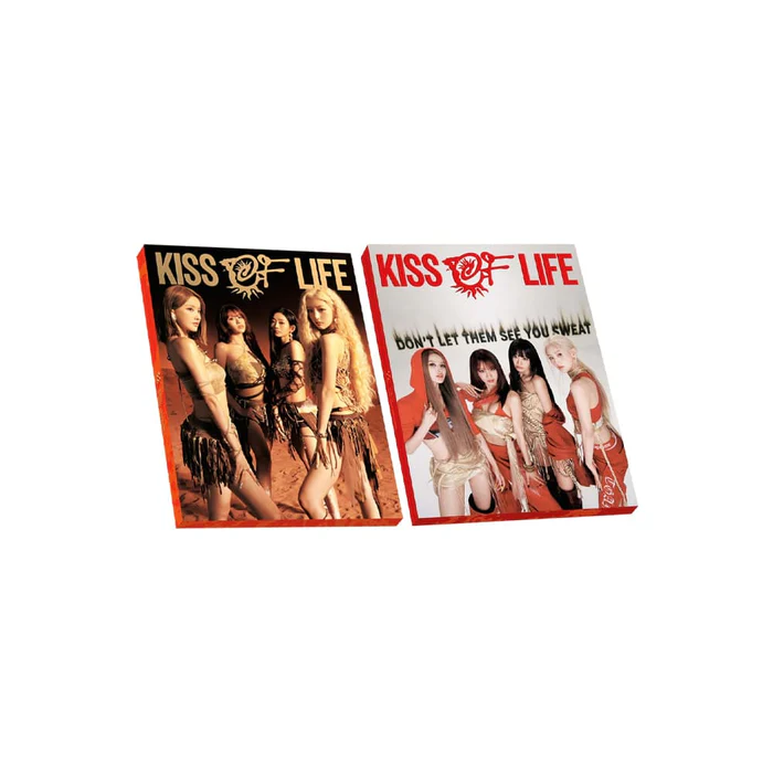KISS OF LIFE SWEAT Альбом | SET Ver. Официальный K-pop альбом