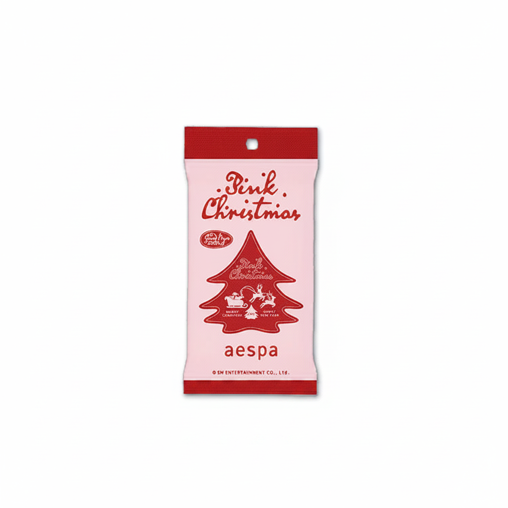 ОФИЦИАЛЬНЫЙ K-pop альбом AESPA SEASON'S GREETINGS PINK CHRISTMAS ver.