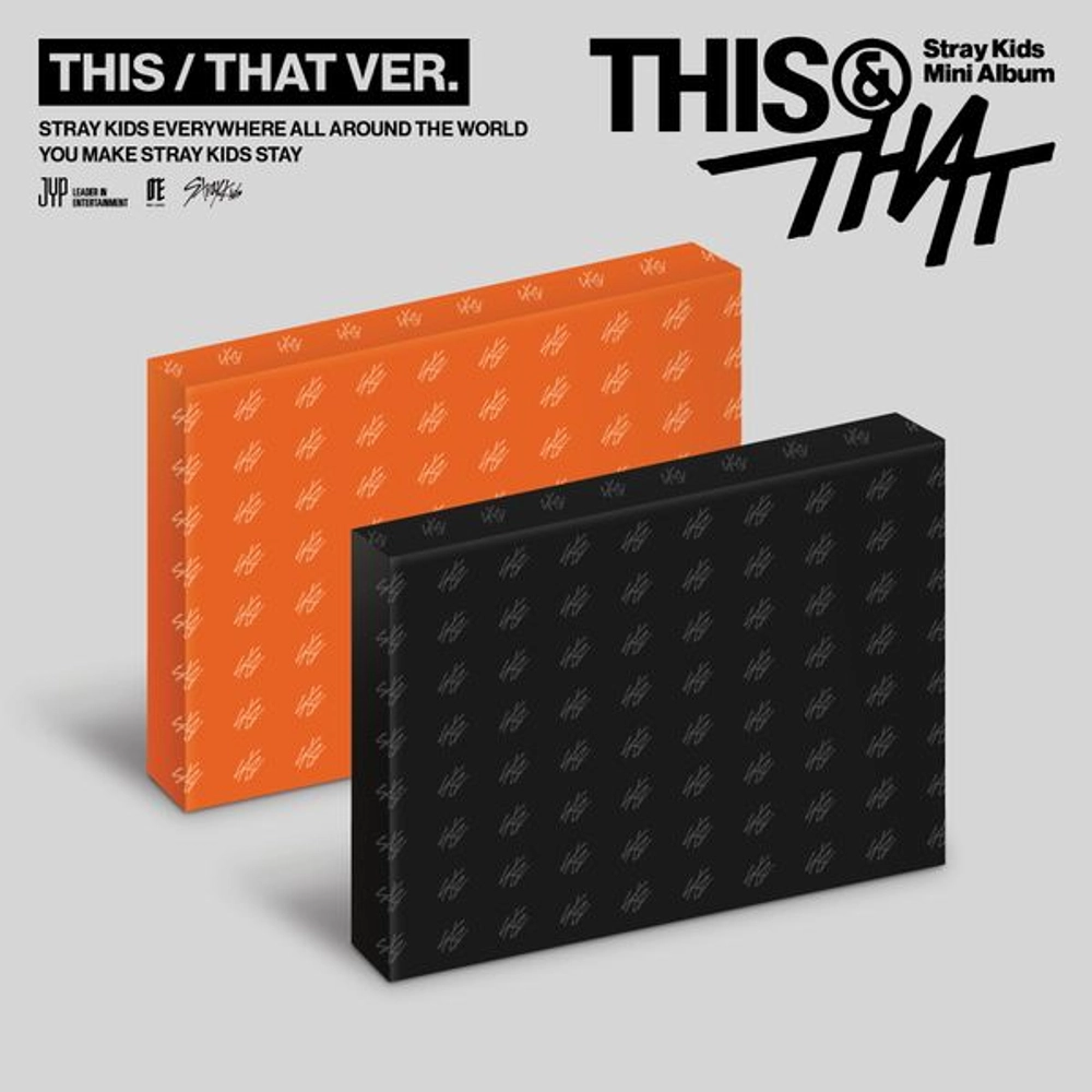 ОФИЦИАЛЬНЫЙ K-pop альбом STRAY KIDS THIS & THAT (THIS Ver.)