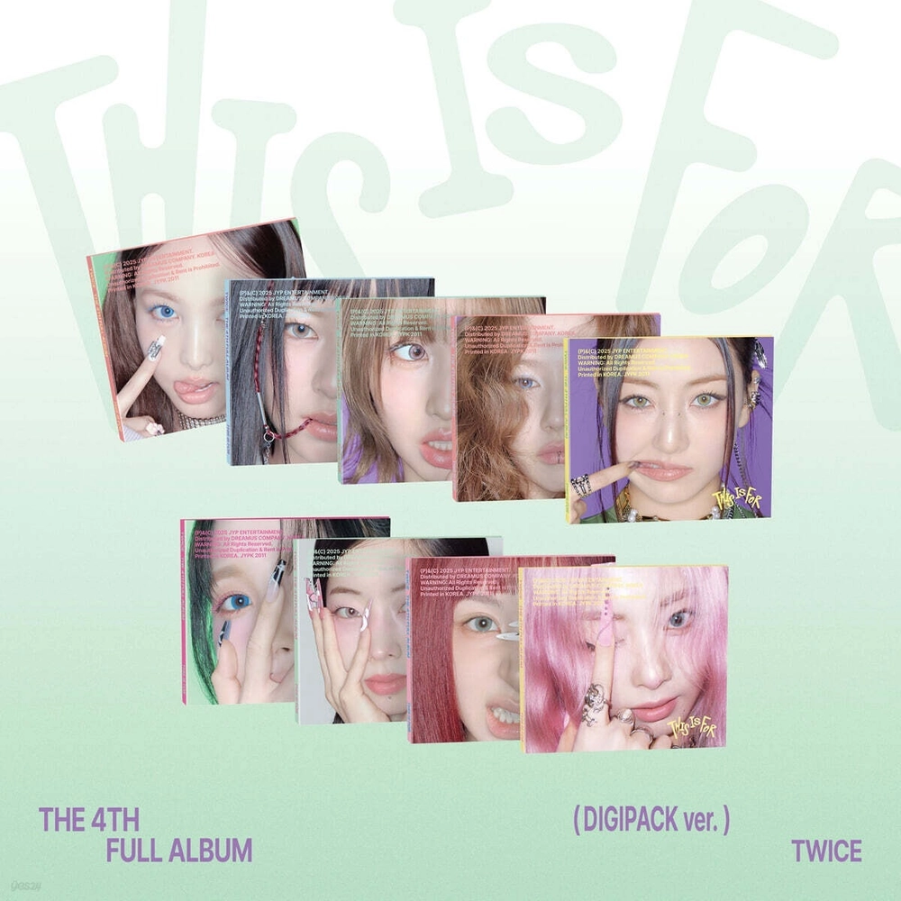 TWICE THIS IS FOR Альбом | DIGIPACK Ver Официальный K-pop альбом