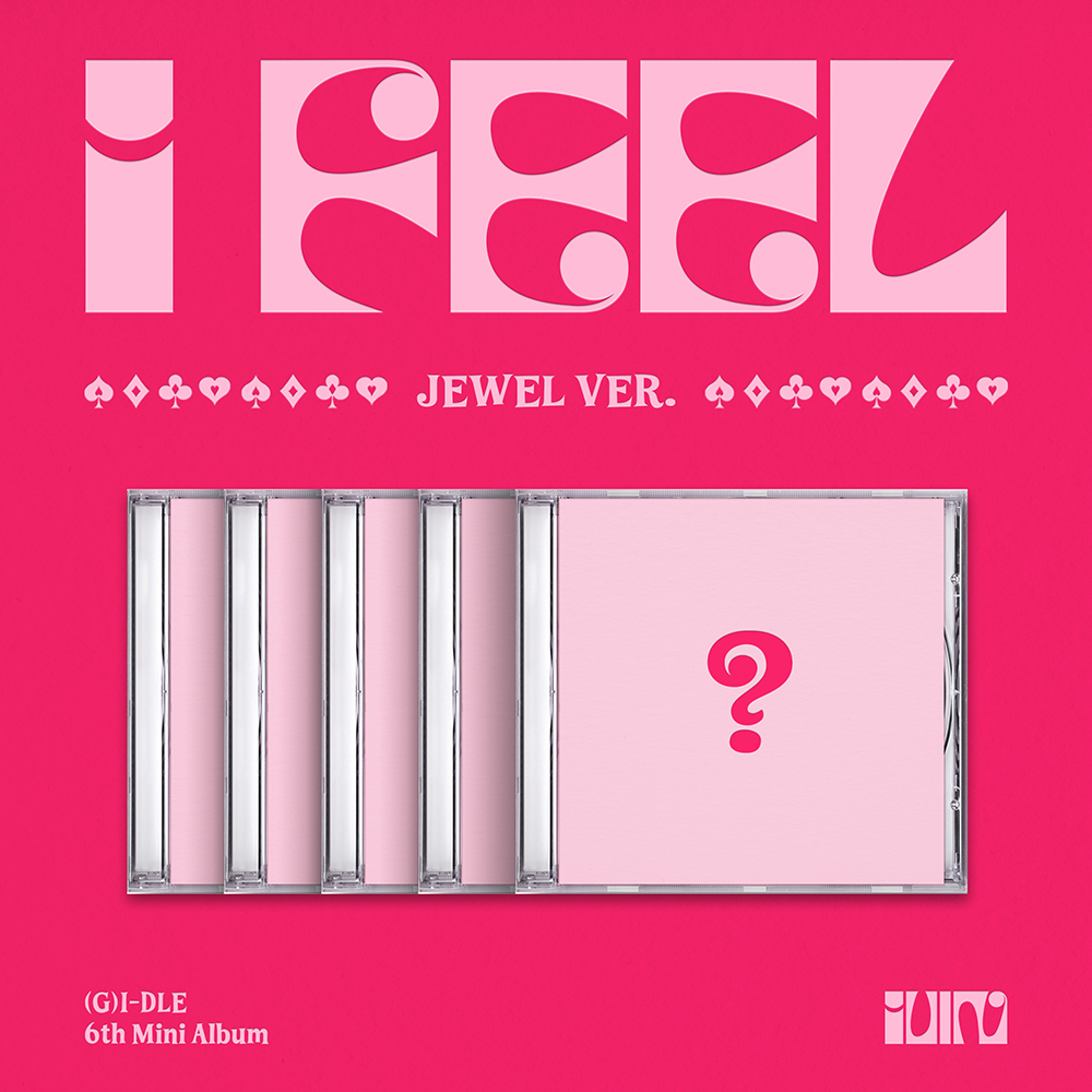 I-DLE I FEEL Альбом | JEWEL CASE Ver Официальный K-pop альбом