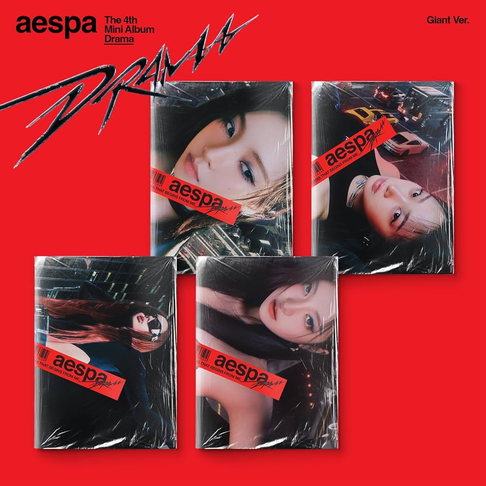 ОФИЦИАЛЬНЫЙ K-pop альбом AESPA DRAMA (GIANT ver.)