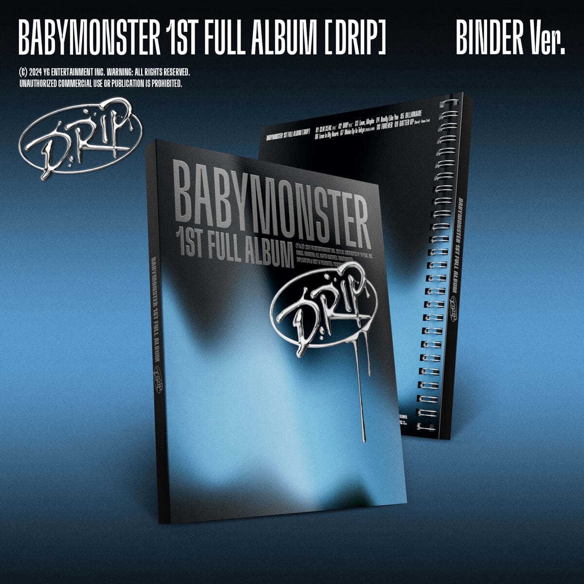 BABYMONSTER DRIP Альбом | BINDER Ver Официальный K-pop альбом
