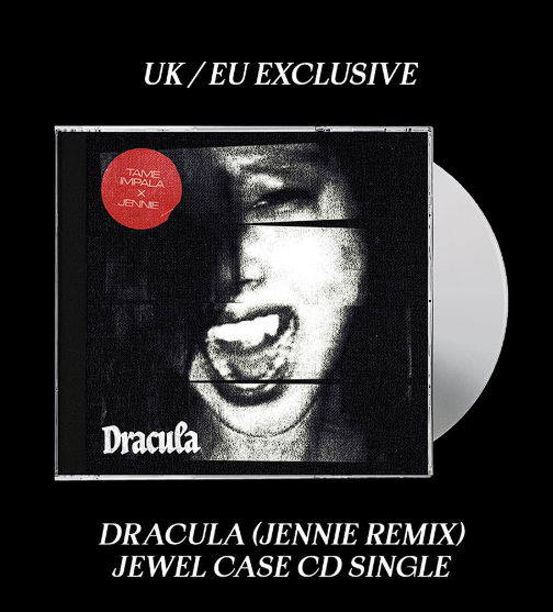 ОФИЦИАЛЬНЫЙ K-pop альбом JENNIE DRACULA (JEWEL CASE LIMITED EDITION VER.)