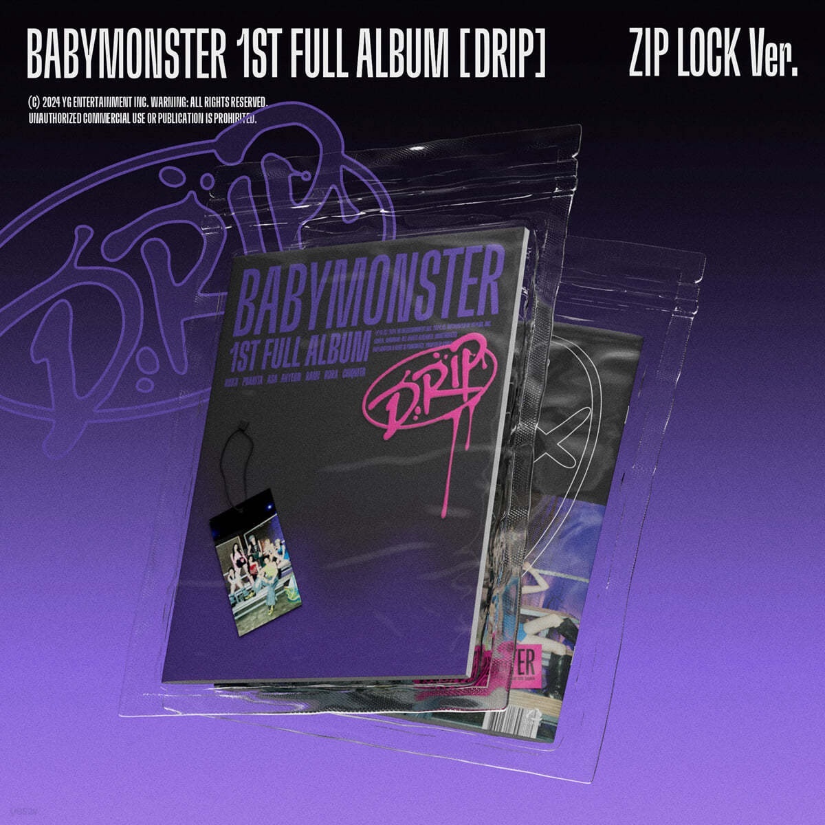 BABYMONSTER DRIP Альбом | ZIP LOCK Ver Официальный K-pop альбом