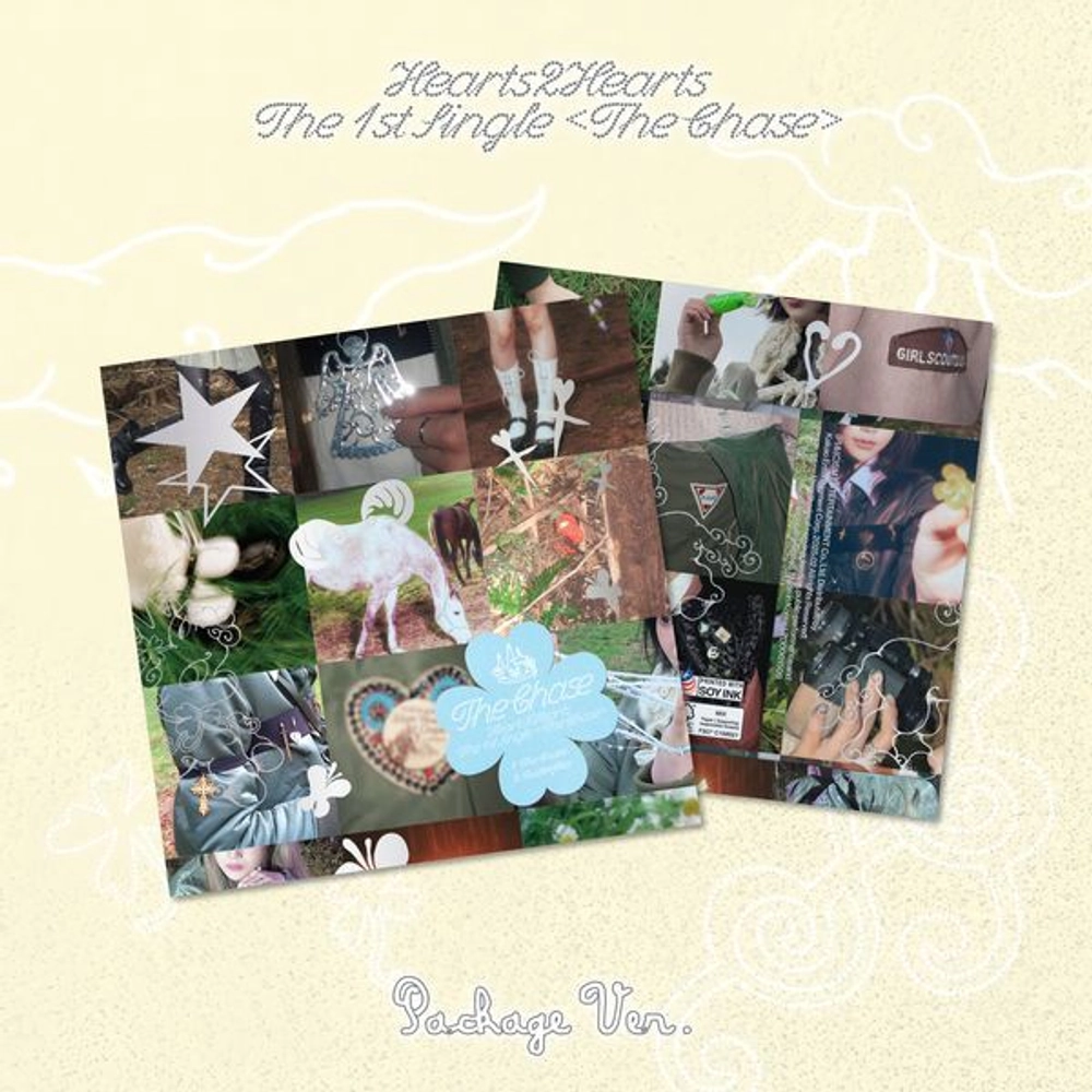 HEARTS2HEARTS THE CHASE Альбом | PACKAGE Ver Официальный K-pop альбом