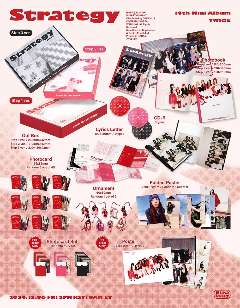 TWICE STRATEGY Альбом | STANDARD Ver Официальный K-pop альбом