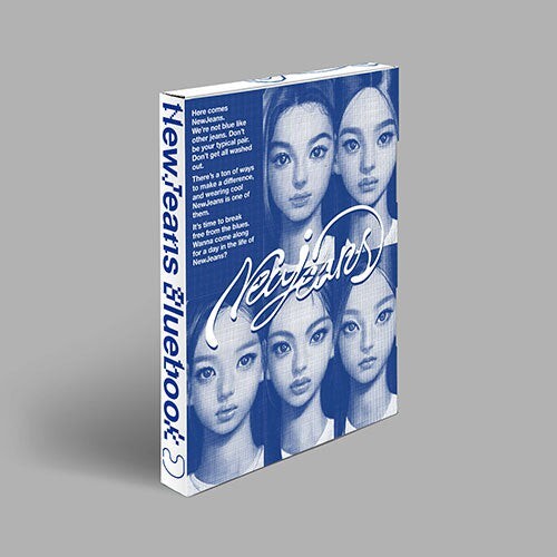 NEWJEANS 1ST EP NEW JEANS Альбом | BLUEBOOK  Ver Официальный K-pop альбом