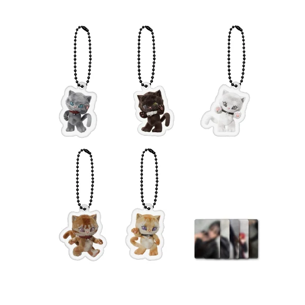 ОФИЦИАЛЬНЫЙ K-pop мерч MEOVV BITE NOW ACRYLIC KEYRING (GAWON Ver.)