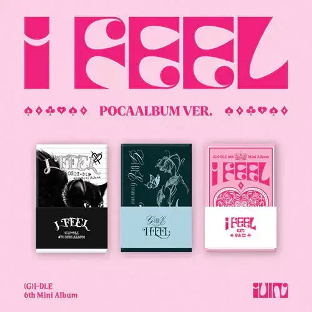I-DLE I FEEL Альбом | POCAALBUM Ver Официальный K-pop альбом