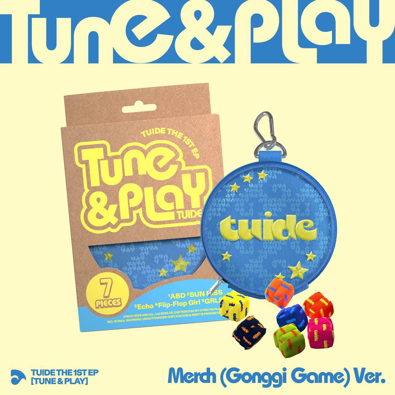 TUIDE TUNE & PLAY Альбом | GONGGI GAME Ver Официальный K-pop альбом PREORDER