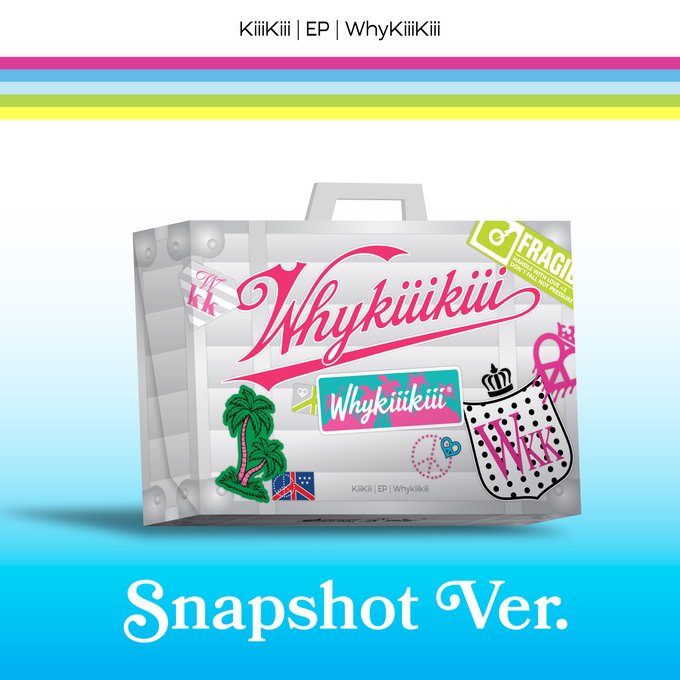 KIII KIII WHY KIIIKIII Альбом | SNAPSHOT Ver Официальный K-pop альбом PREORDER