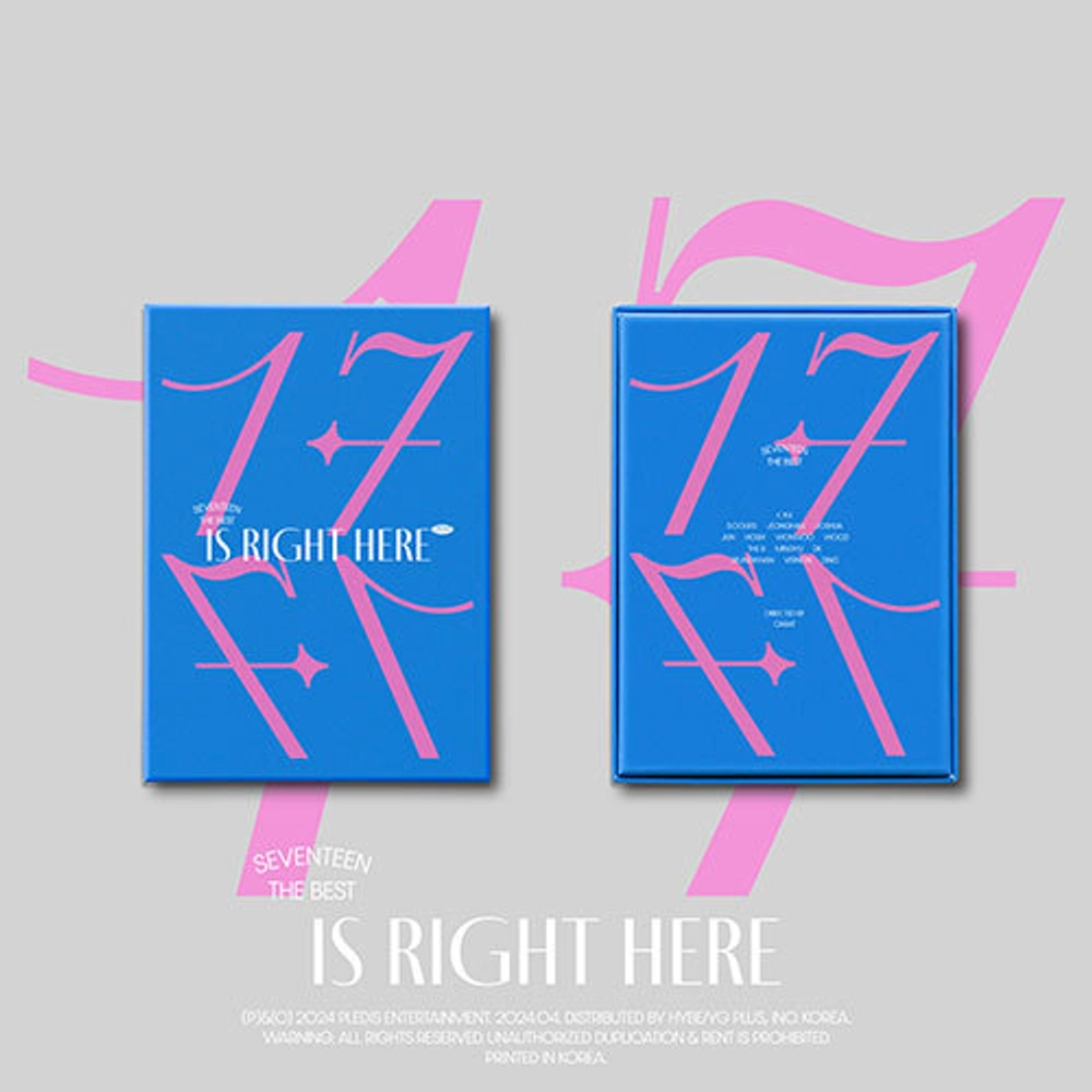 SEVENTEEN 17 IS RIGHT HERE Альбом | DEAR Ver Официальный K-pop альбом (A/SV/17RH/DEAR)