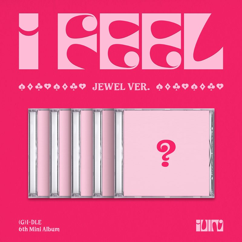 I-DLE I FEEL Альбом | JEWEL CASE Ver Официальный K-pop альбом