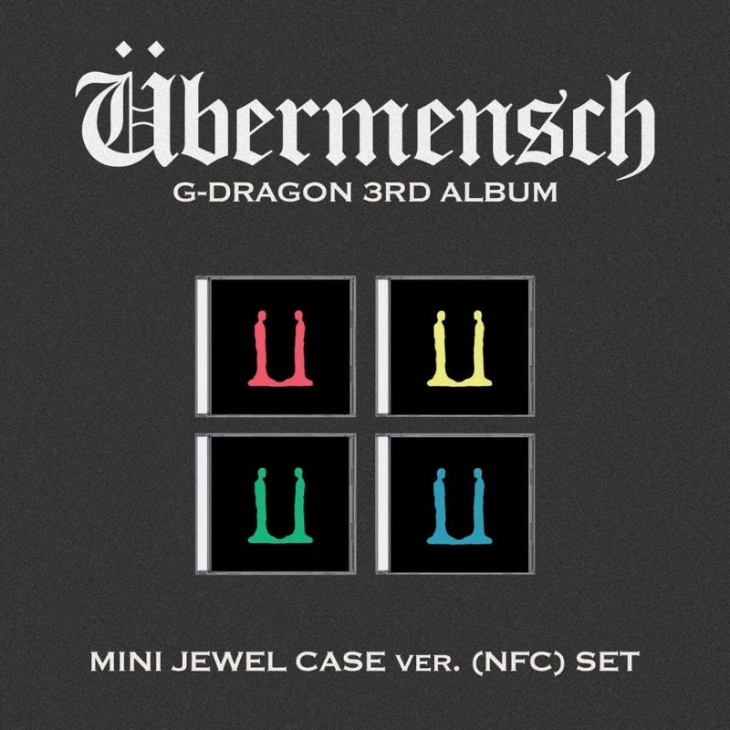 G-DRAGON ÜBERMENSCH Альбом | MINI JEWEL Ver Официальный K-pop альбом (A/GD/UM/MINJ)