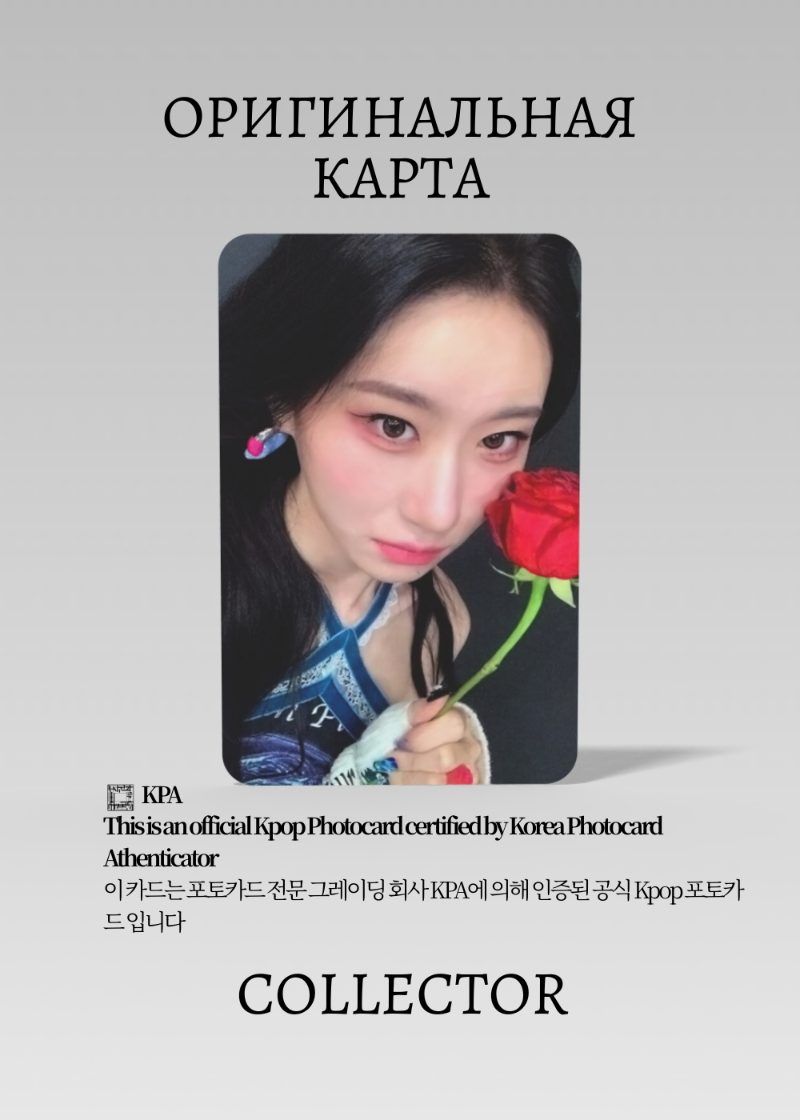 Черён  ITZY CHESHIRE | SPECIAL EDITION Альбомная Официальная K-pop фотокарта (CA/IT/CH/SE/04)