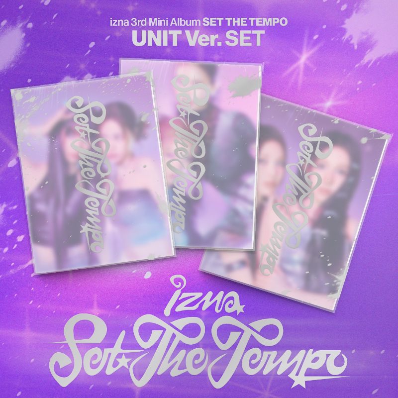ОФИЦИАЛЬНЫЙ K-pop альбом IZNA SET THE TEMPO (UNIT ver.)