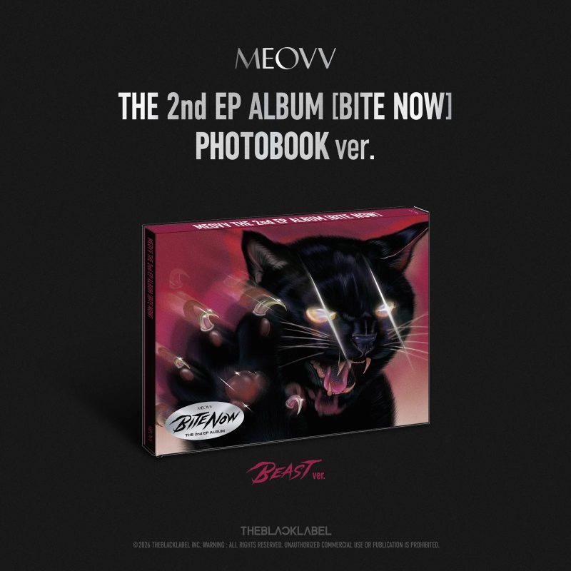 ОФИЦИАЛЬНЫЙ K-pop альбом MEOVV BITE NOW (PHOTOBOOK ver.)
