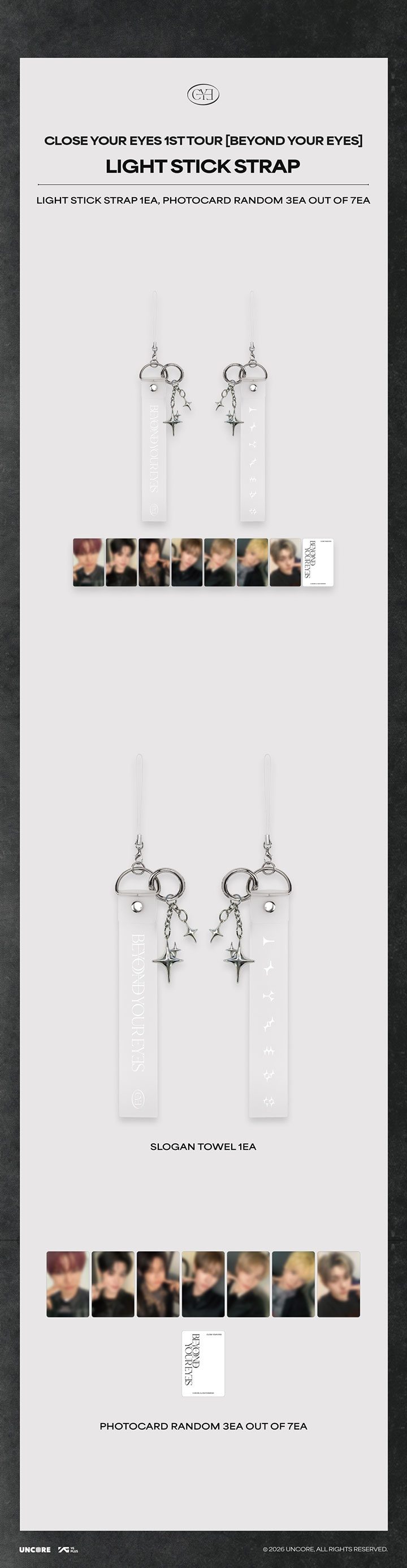 Лайтстик CLOSE YOUR EYES LIGHT STICK STRAP