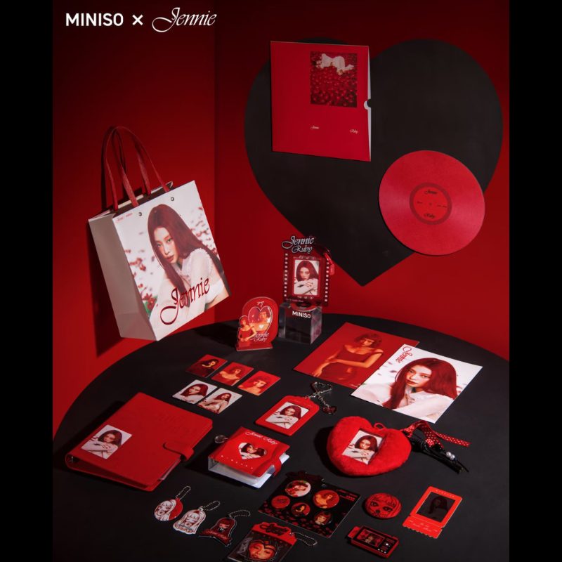 ОФИЦИАЛЬНЫЙ мерч JENNIE BLACKPINK RUBY + MINISO