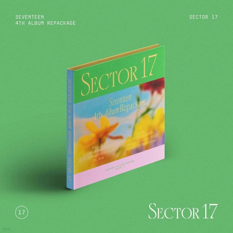 SEVENTEEN SECTOR 17 Альбом | COMPACT Ver Официальный K-pop альбом (A/SV/SE17/CO)