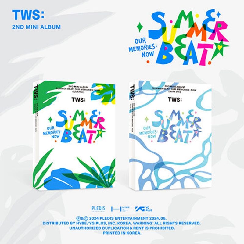 ОФИЦИАЛЬНЫЙ K-pop альбом TWS SUMMER BEAT (OUR ver.)