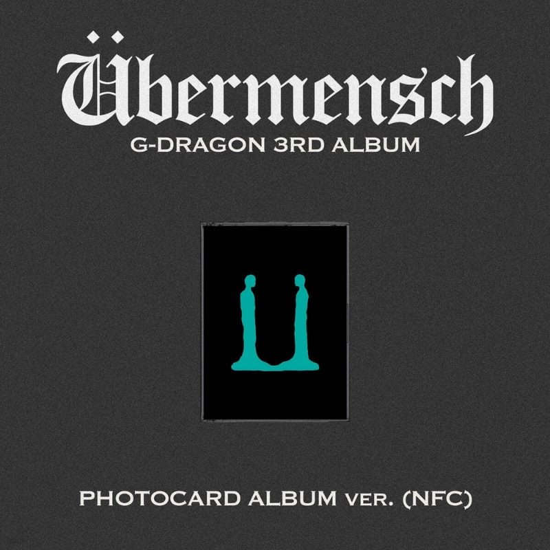 G-DRAGON ÜBERMENSCH Альбом | PHOTOCARD ALBUM Ver Официальный K-pop альбом (A/GD/UM/PHA)