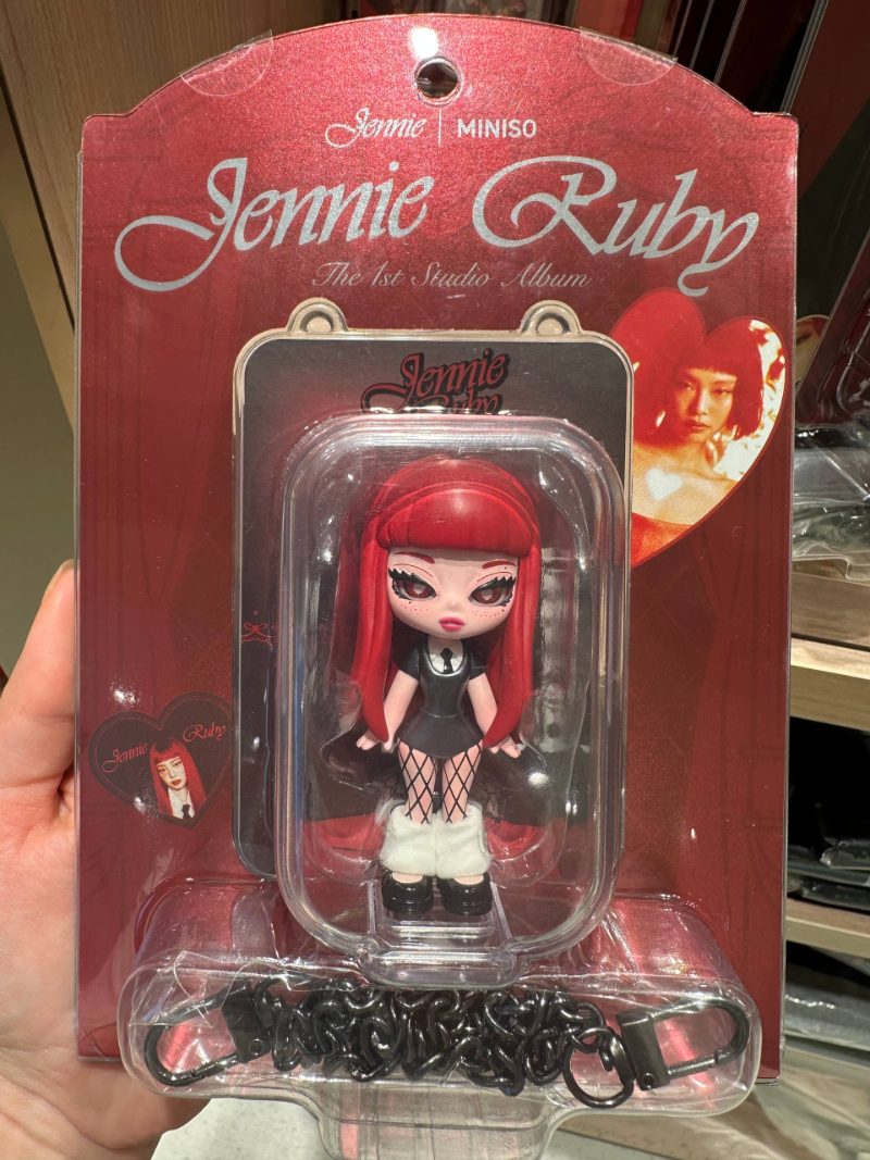ОФИЦИАЛЬНЫЙ мерч JENNIE BLACKPINK RUBY + MINISO 3D PHOTOCARD