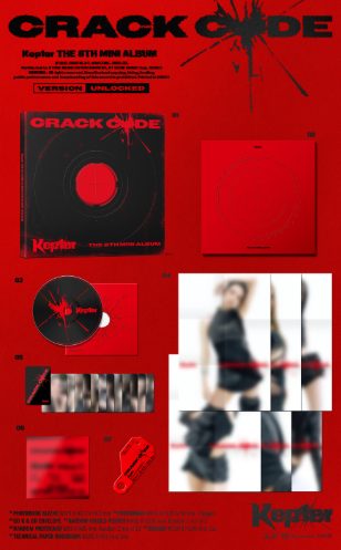 Официальный альбом KEP1ER - CRACK CODE (photobook ver) set