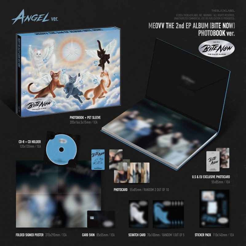 ОФИЦИАЛЬНЫЙ K-pop альбом MEOVV BITE NOW (PHOTOBOOK ver.)