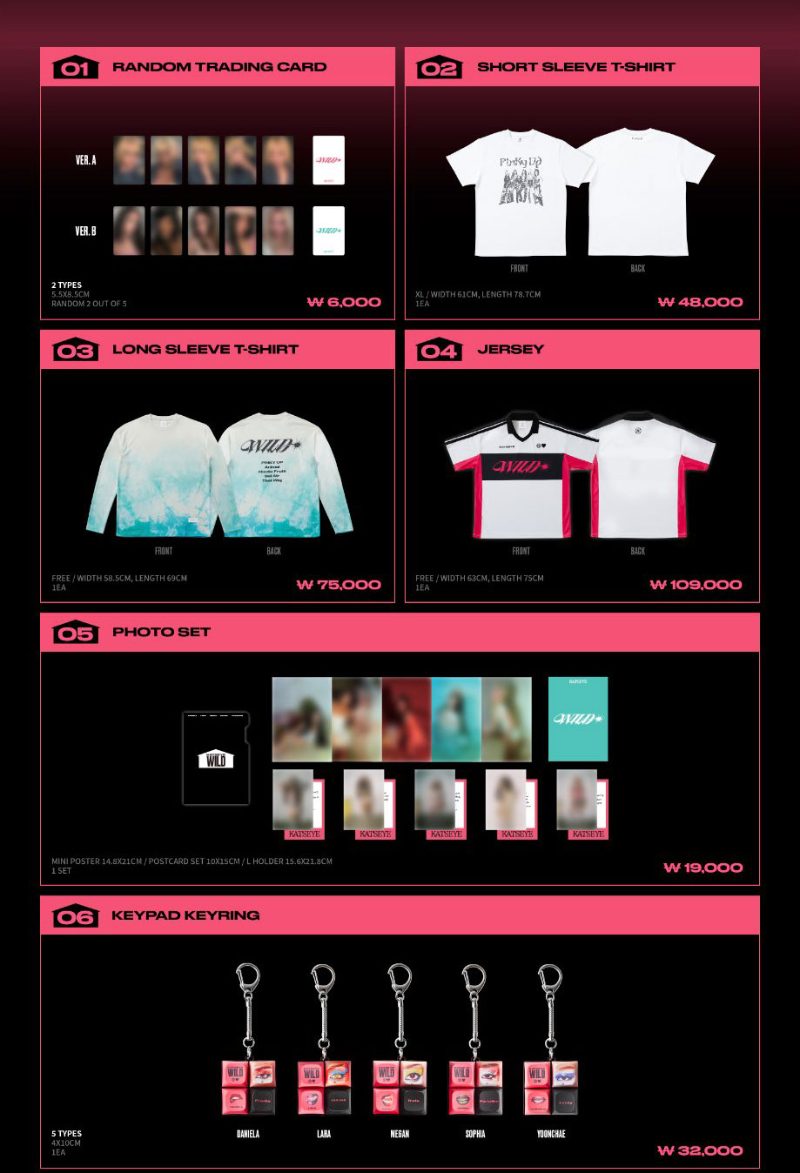 KATSEYE WILD POP-UP Мерч | JERSEY Официальный K-pop мерч (M/KAT/WILD/JE)