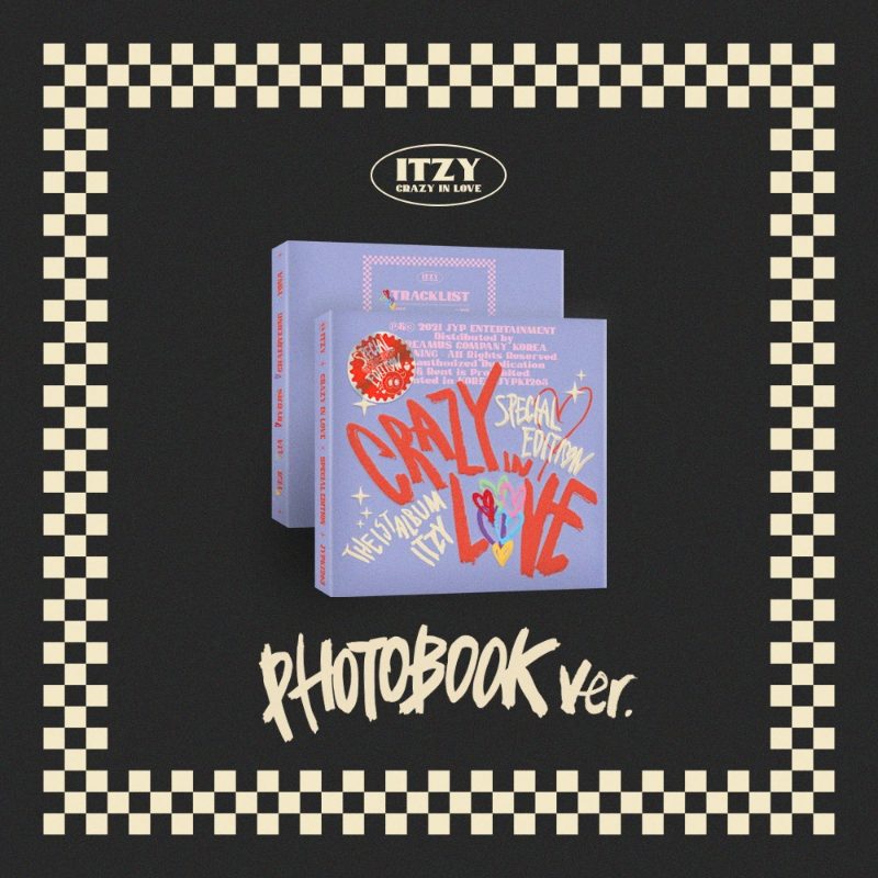 ОФИЦИАЛЬНЫЙ K-pop альбом ITZY CRAZY IN LOVE SPECIAL EDITION (Photobook ver.)