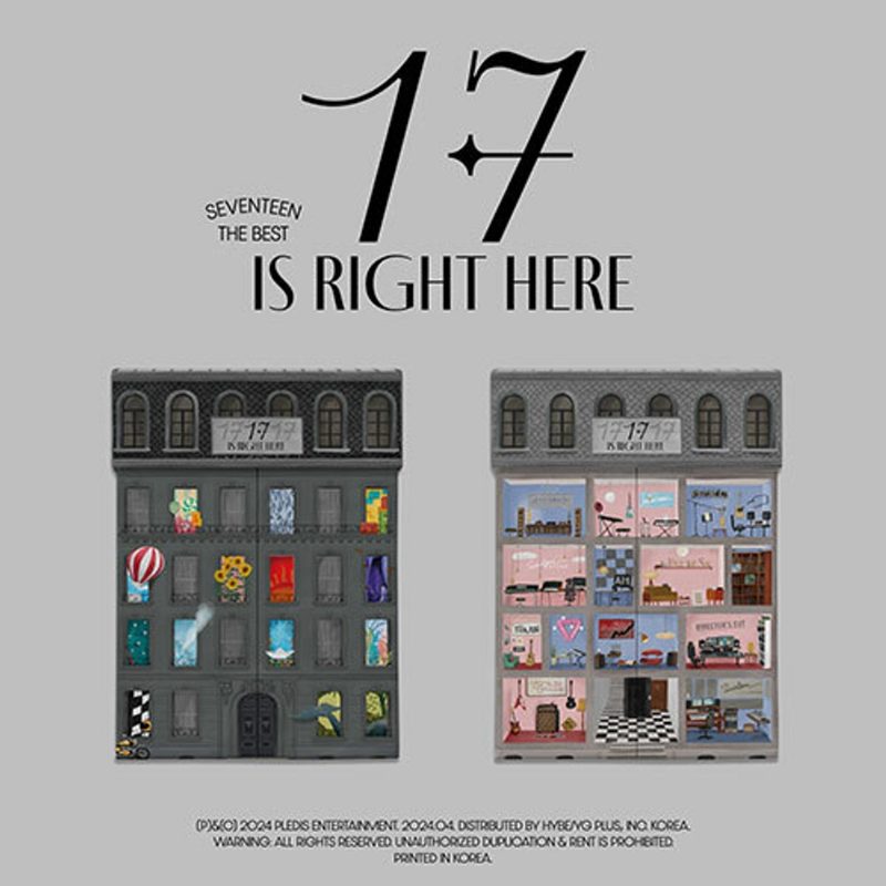 SEVENTEEN BEST ALBUM 17 IS RIGHT HERE Альбом | PHOTOBOOK Ver Официальный K-pop альбом (A/SV/B17RH/PH)