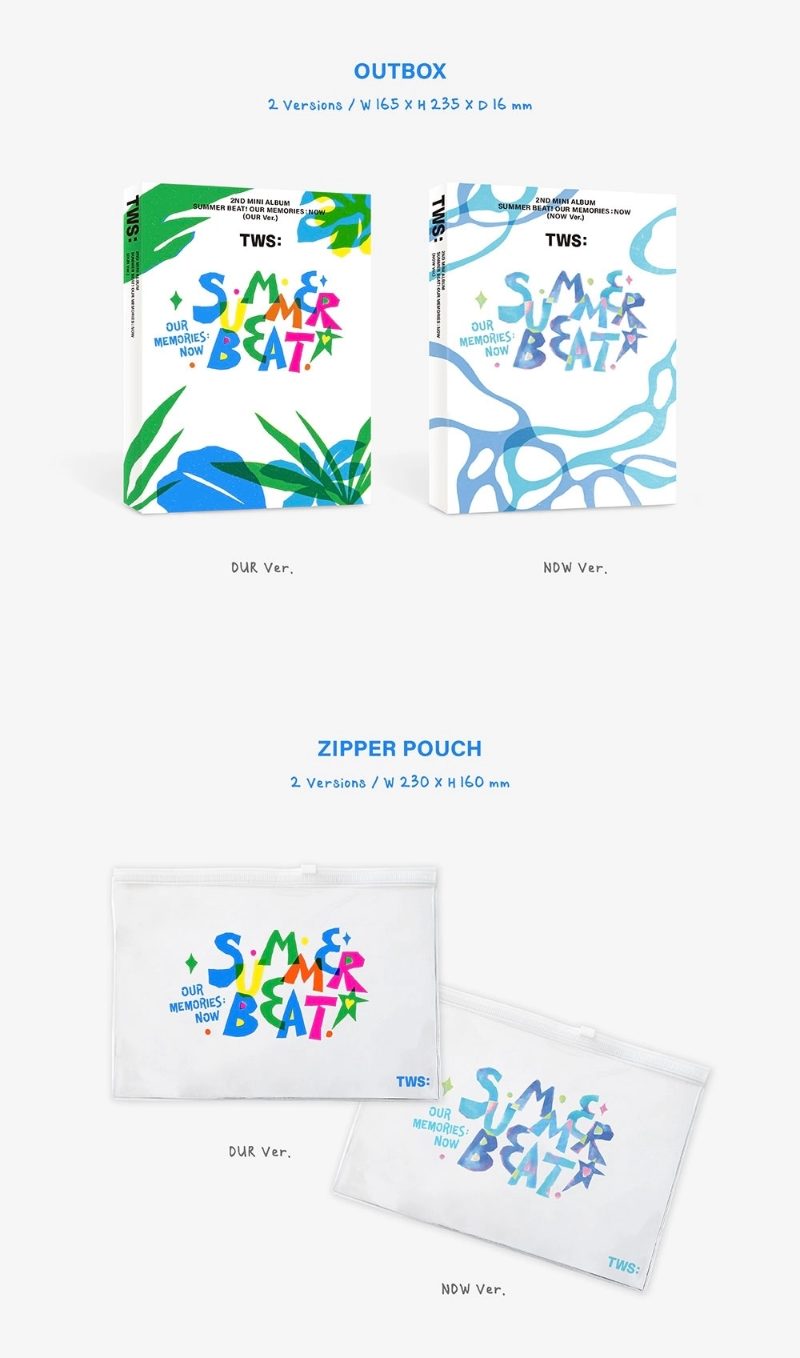 ОФИЦИАЛЬНЫЙ K-pop альбом TWS SUMMER BEAT (NOW ver.)