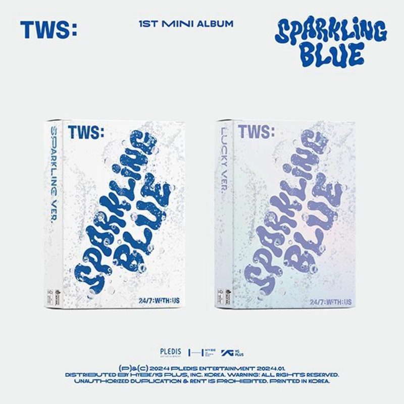 ОФИЦИАЛЬНЫЙ K-pop альбом TWS SPARKLING BLUE (SPARKLING ver.)